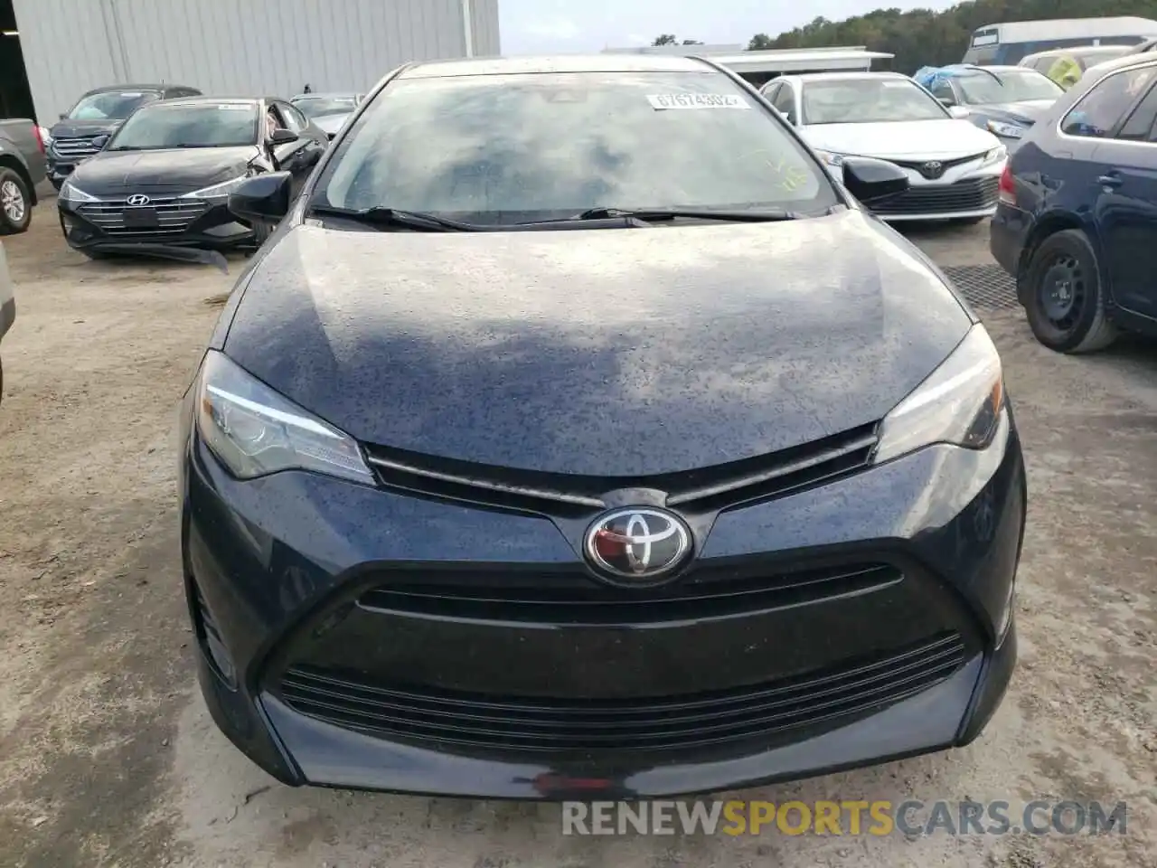 5 Photograph of a damaged car 5YFBURHE1KP942875 TOYOTA COROLLA 2019