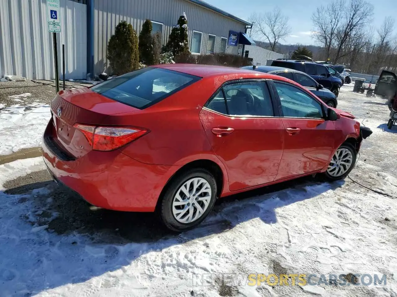 3 Photograph of a damaged car 5YFBURHE1KP943069 TOYOTA COROLLA 2019