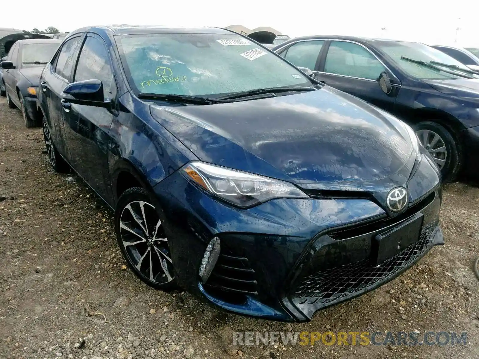 1 Photograph of a damaged car 5YFBURHE1KP944125 TOYOTA COROLLA 2019