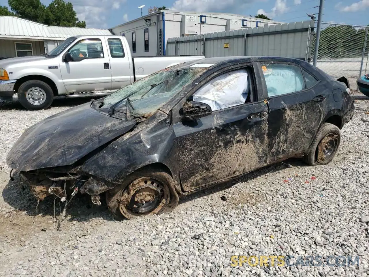 1 Photograph of a damaged car 5YFBURHE1KP944464 TOYOTA COROLLA 2019