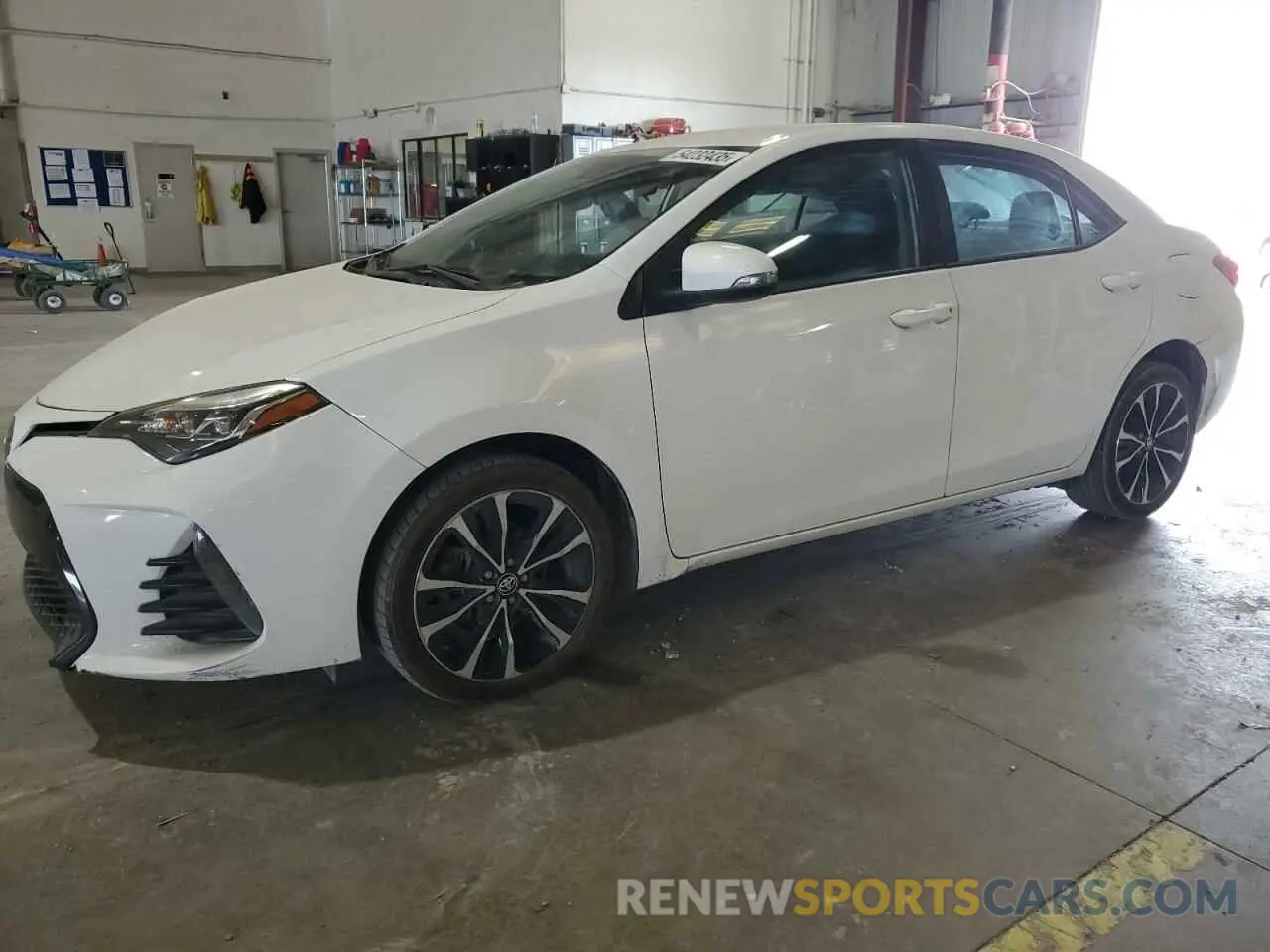 1 Photograph of a damaged car 5YFBURHE1KP946876 TOYOTA COROLLA 2019