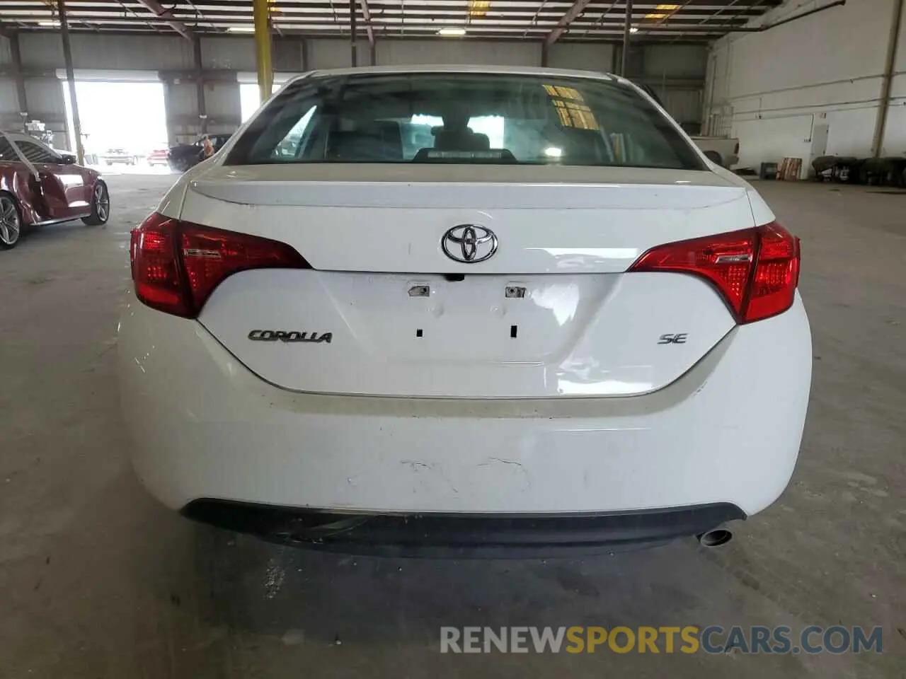 6 Photograph of a damaged car 5YFBURHE1KP946876 TOYOTA COROLLA 2019