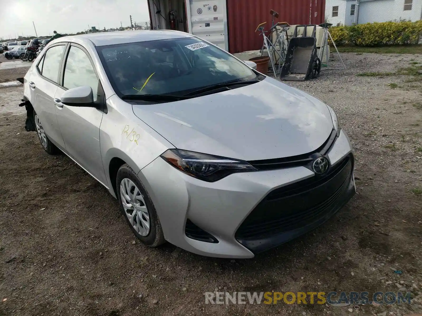 1 Photograph of a damaged car 5YFBURHE2KP856300 TOYOTA COROLLA 2019