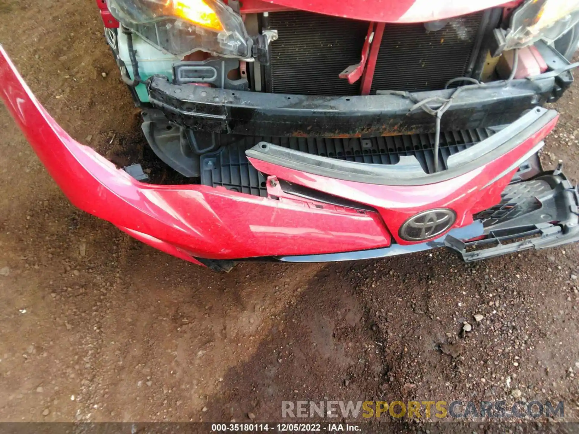 12 Photograph of a damaged car 5YFBURHE2KP857494 TOYOTA COROLLA 2019