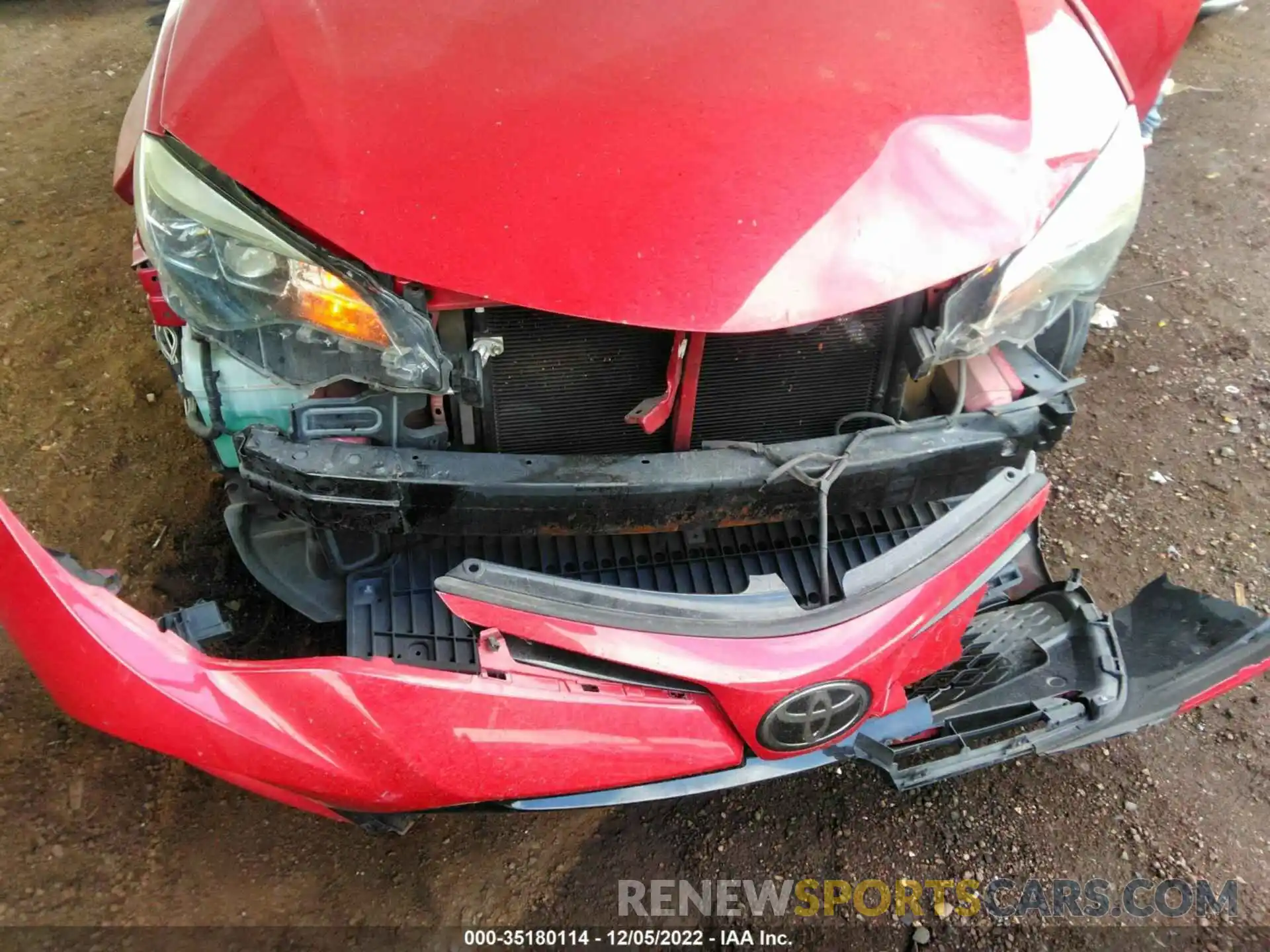 6 Photograph of a damaged car 5YFBURHE2KP857494 TOYOTA COROLLA 2019