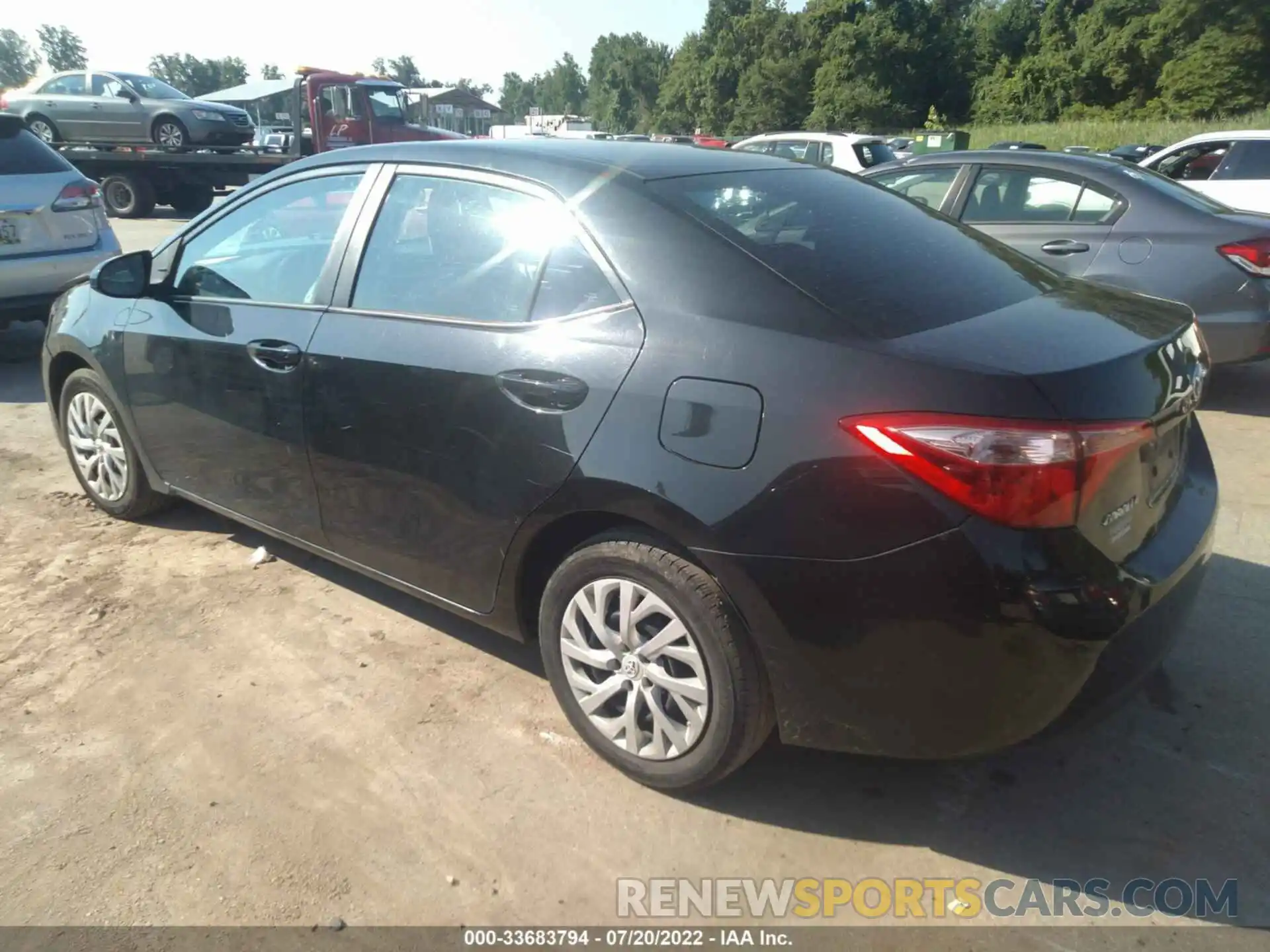 3 Photograph of a damaged car 5YFBURHE2KP858113 TOYOTA COROLLA 2019