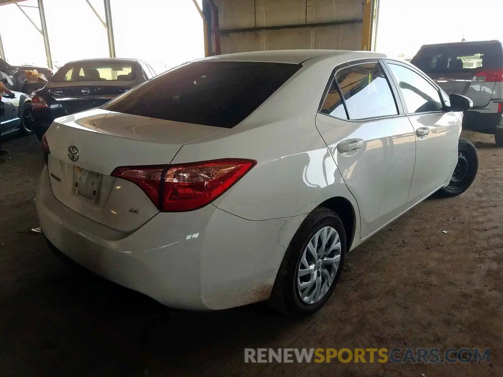 4 Photograph of a damaged car 5YFBURHE2KP859083 TOYOTA COROLLA 2019