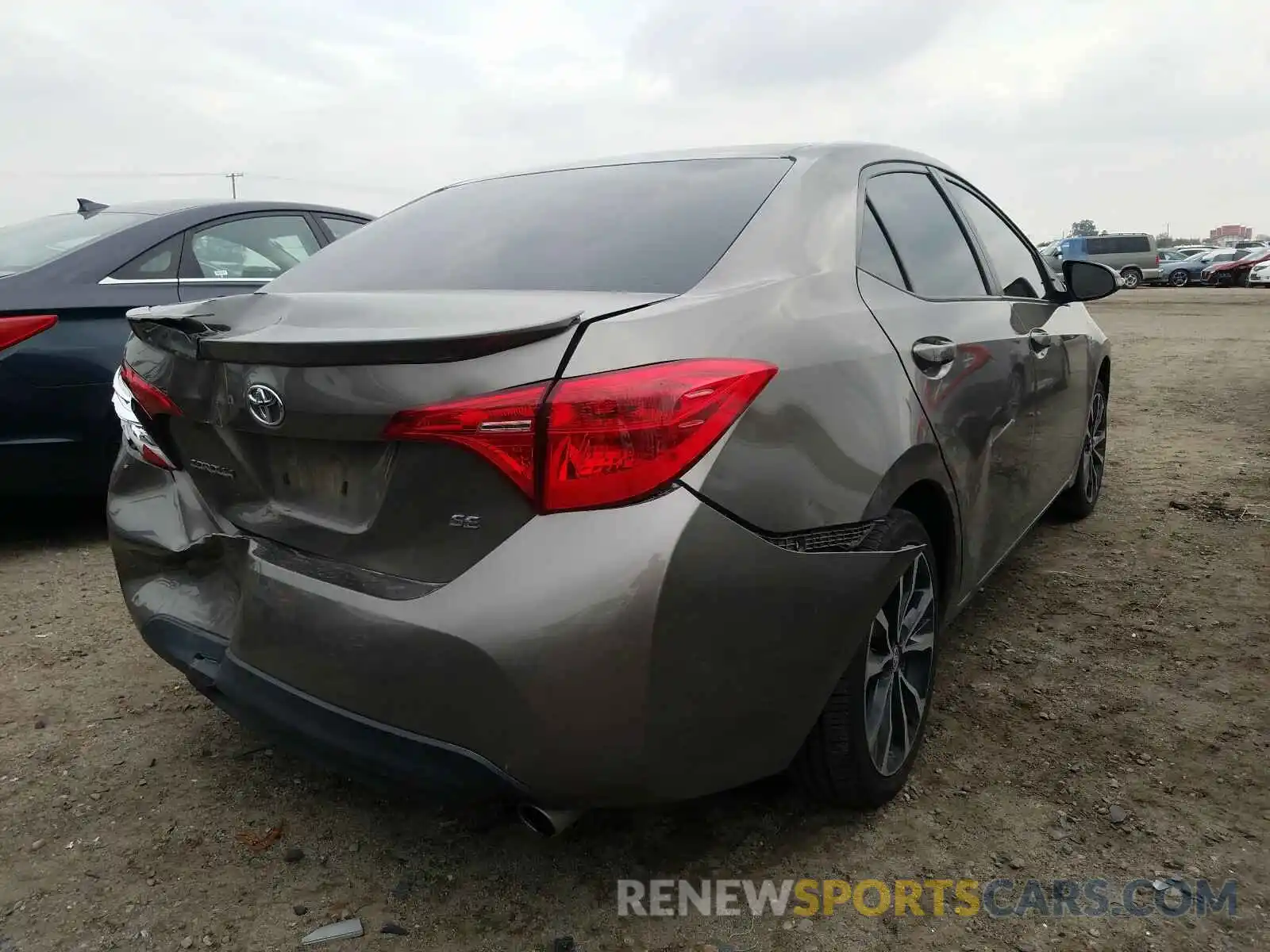 4 Photograph of a damaged car 5YFBURHE2KP859374 TOYOTA COROLLA 2019