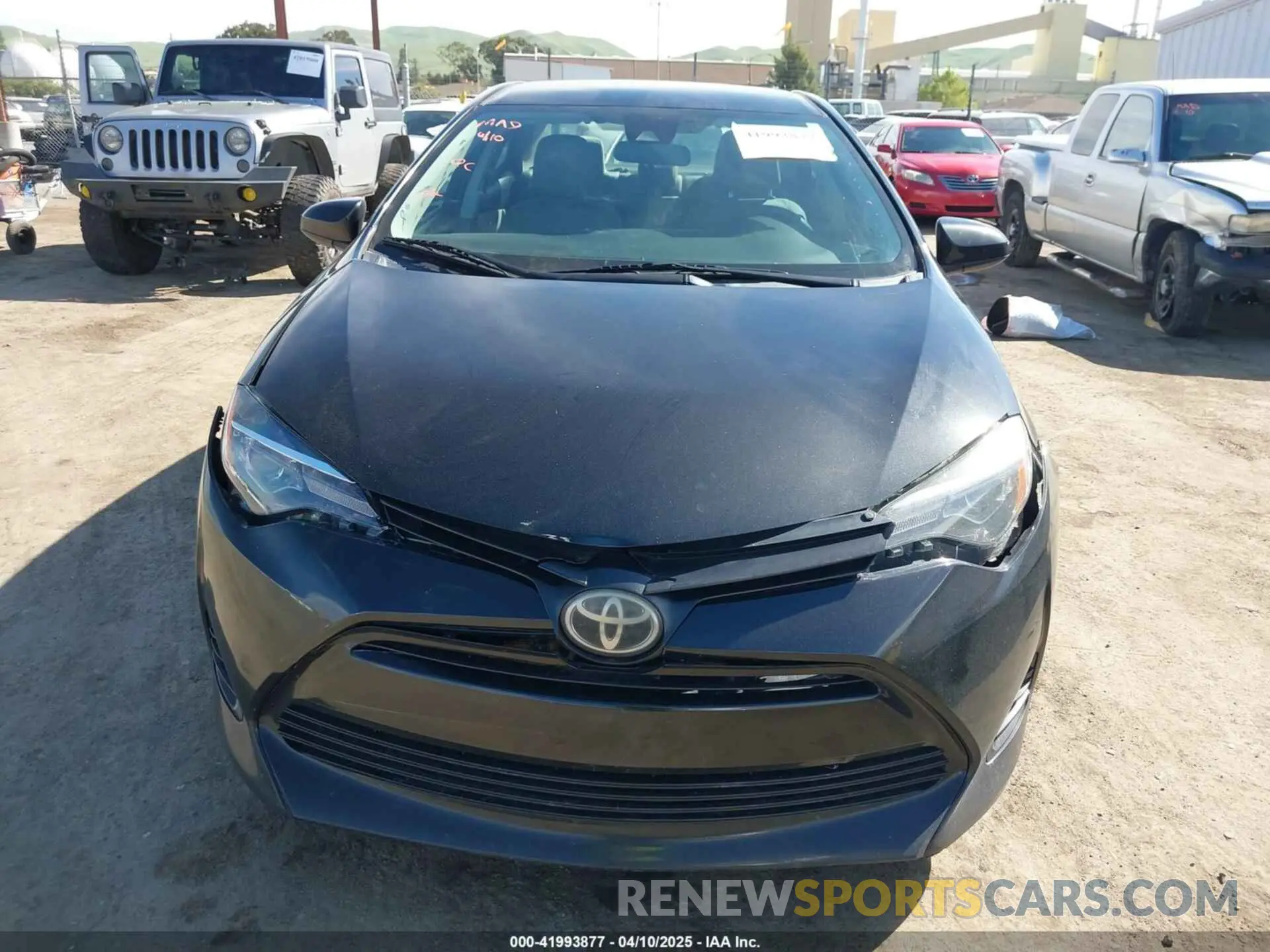 13 Photograph of a damaged car 5YFBURHE2KP860511 TOYOTA COROLLA 2019