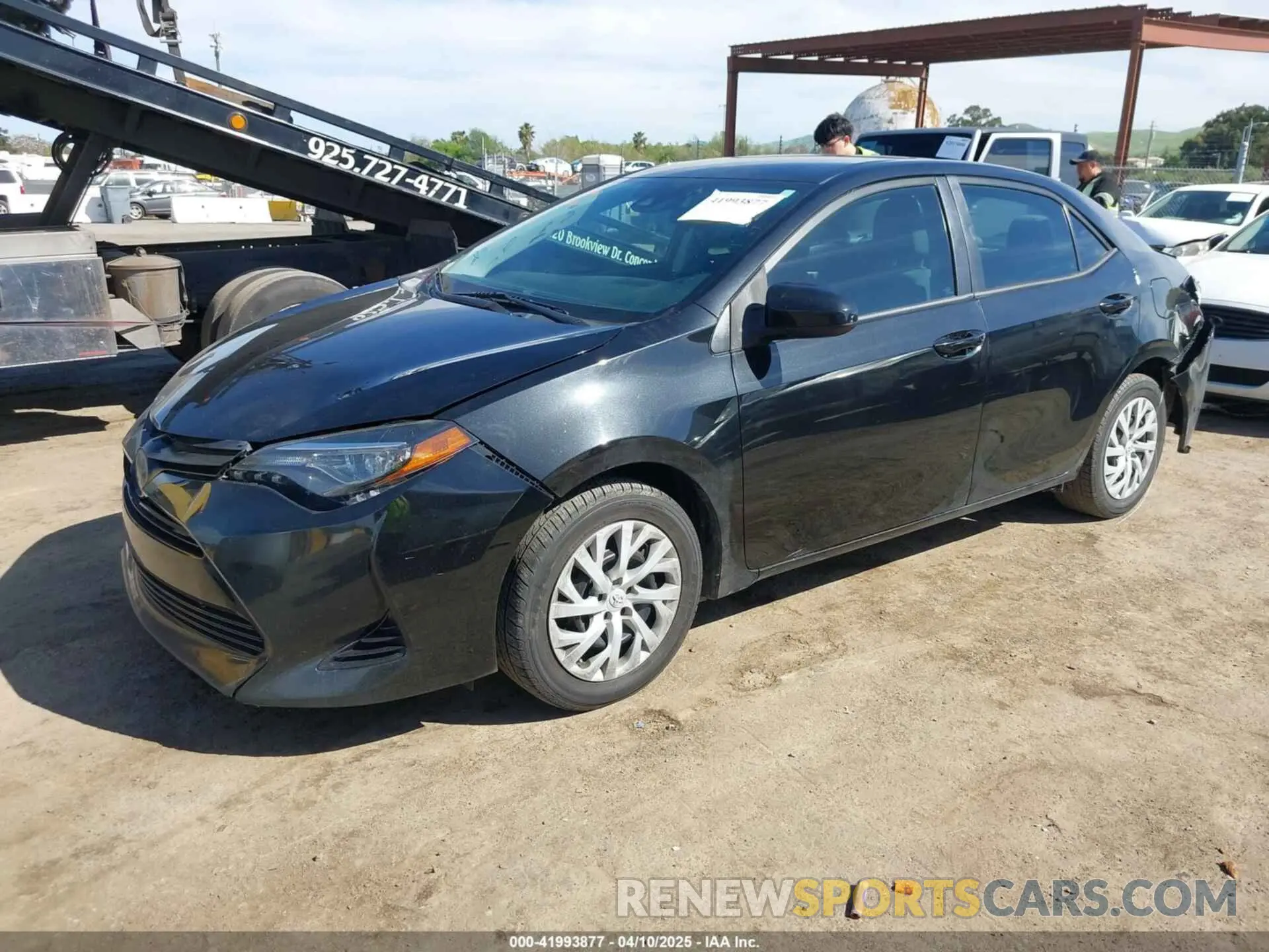 2 Photograph of a damaged car 5YFBURHE2KP860511 TOYOTA COROLLA 2019
