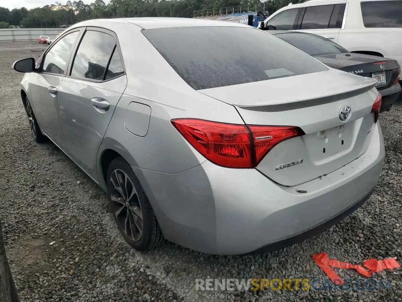 2 Photograph of a damaged car 5YFBURHE2KP863473 TOYOTA COROLLA 2019
