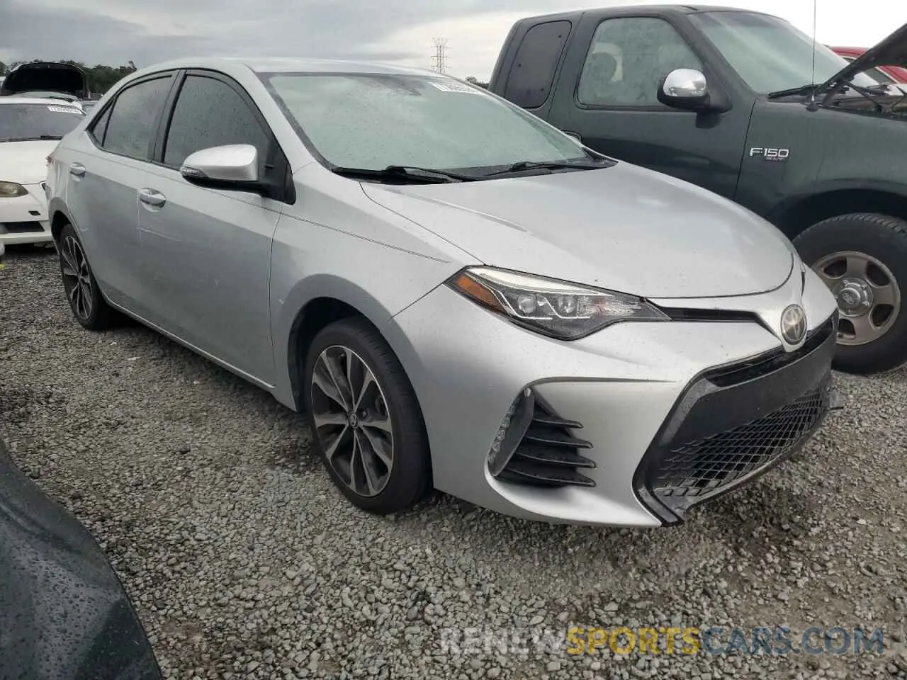 4 Photograph of a damaged car 5YFBURHE2KP863473 TOYOTA COROLLA 2019