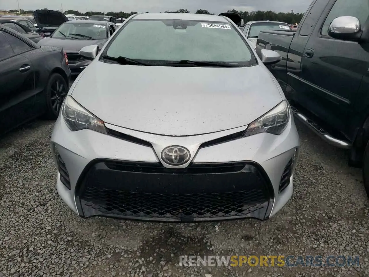 5 Photograph of a damaged car 5YFBURHE2KP863473 TOYOTA COROLLA 2019