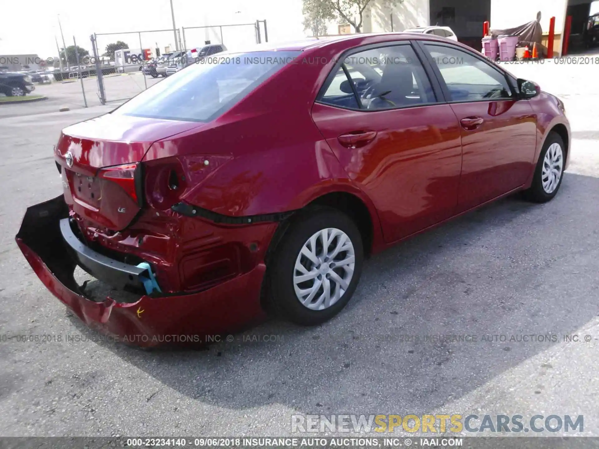 4 Photograph of a damaged car 5YFBURHE2KP864820 Toyota Corolla 2019