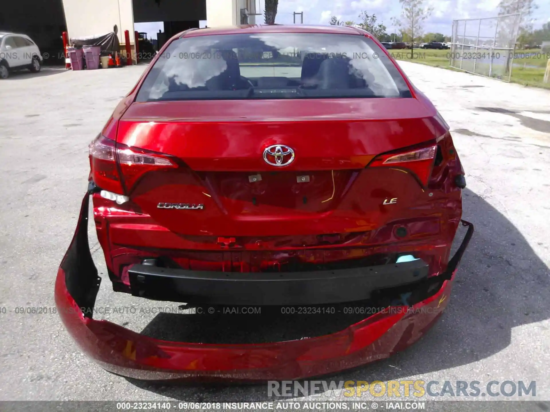 6 Photograph of a damaged car 5YFBURHE2KP864820 Toyota Corolla 2019