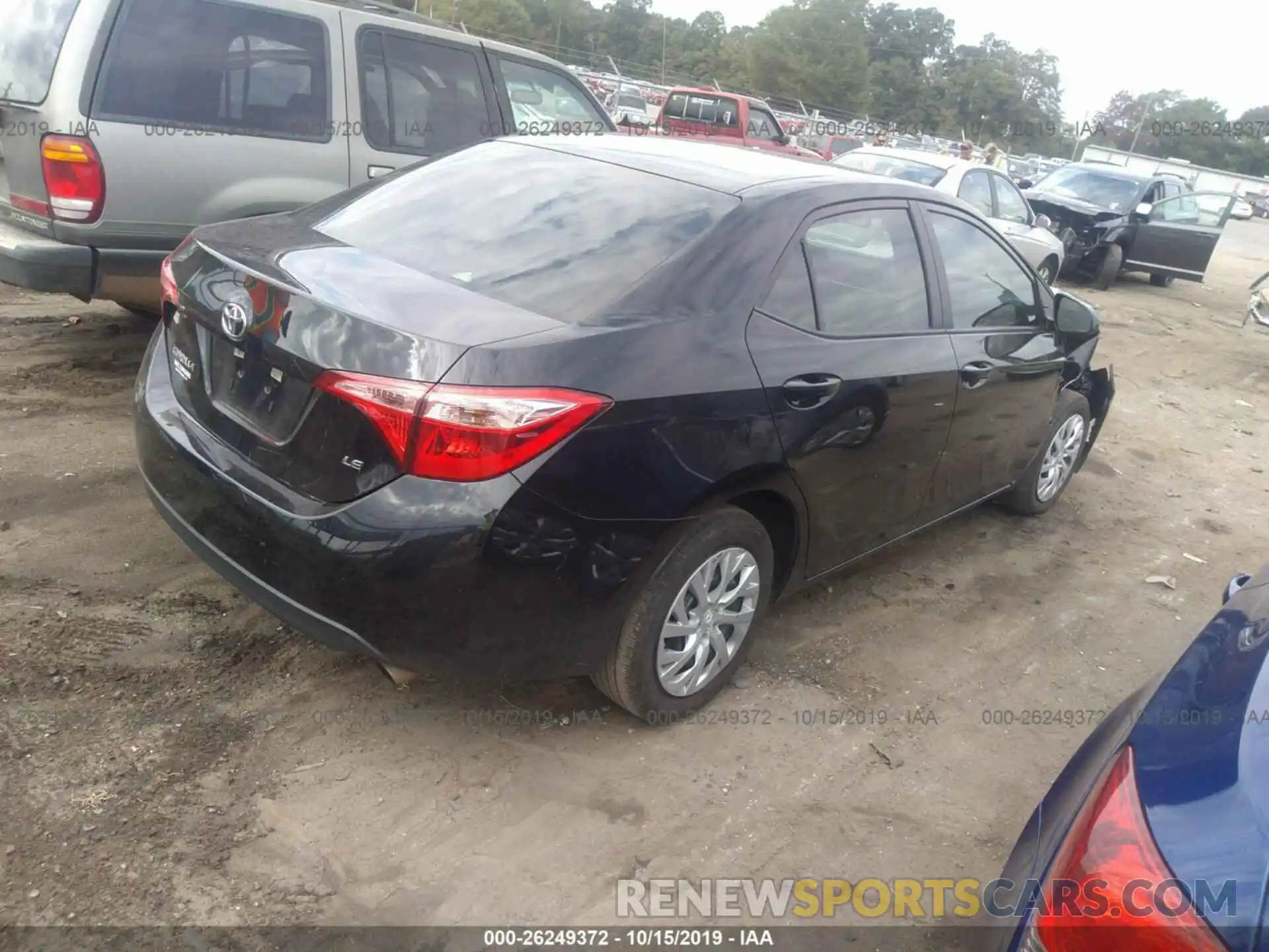 4 Photograph of a damaged car 5YFBURHE2KP864929 TOYOTA COROLLA 2019