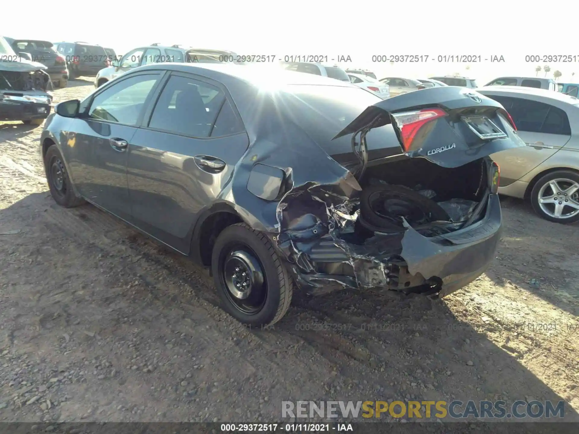 3 Photograph of a damaged car 5YFBURHE2KP866289 TOYOTA COROLLA 2019