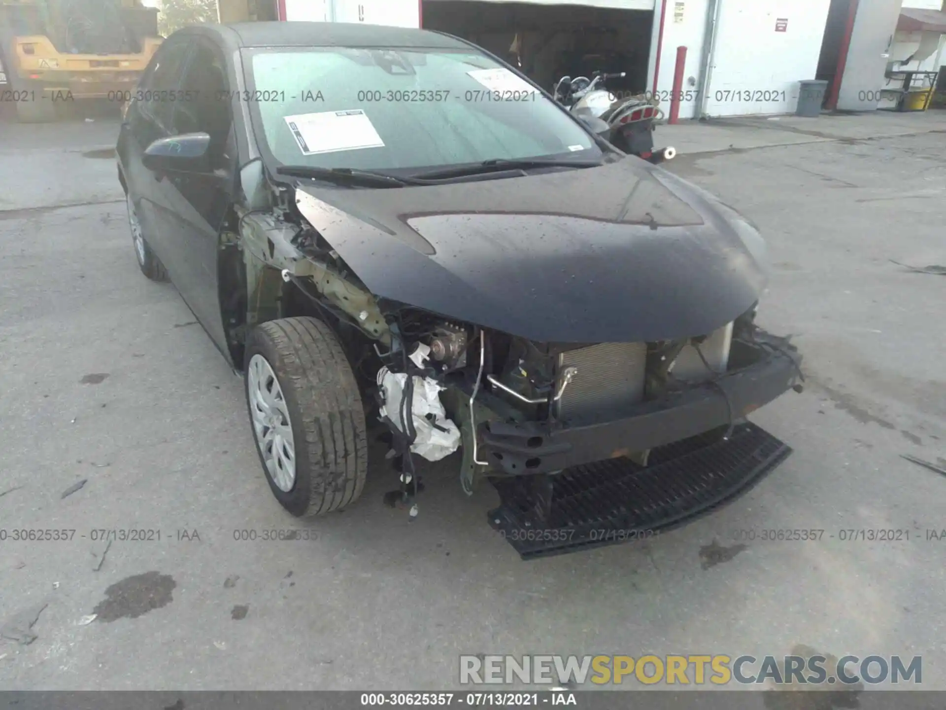 6 Photograph of a damaged car 5YFBURHE2KP867068 TOYOTA COROLLA 2019