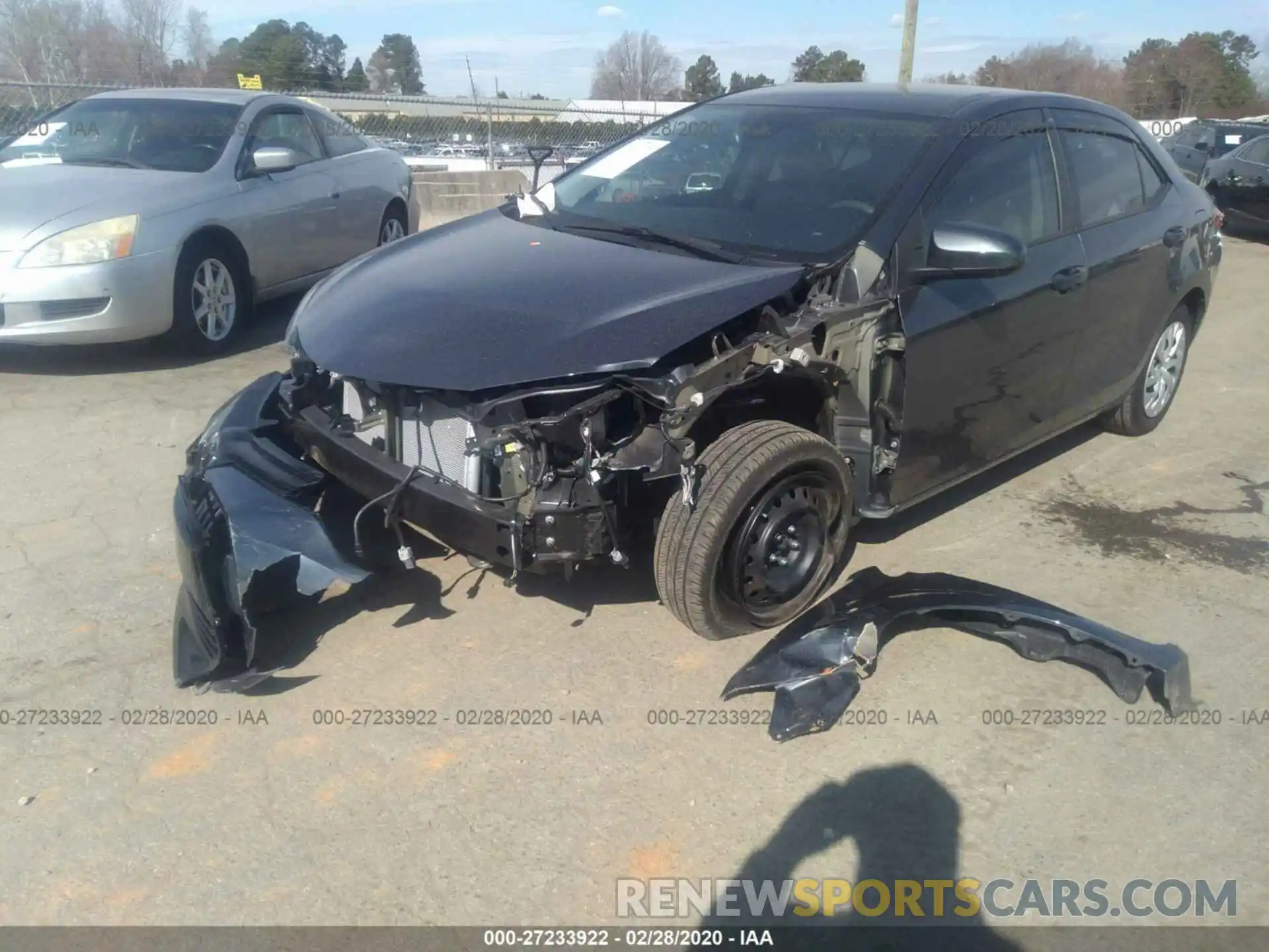 6 Photograph of a damaged car 5YFBURHE2KP867099 TOYOTA COROLLA 2019