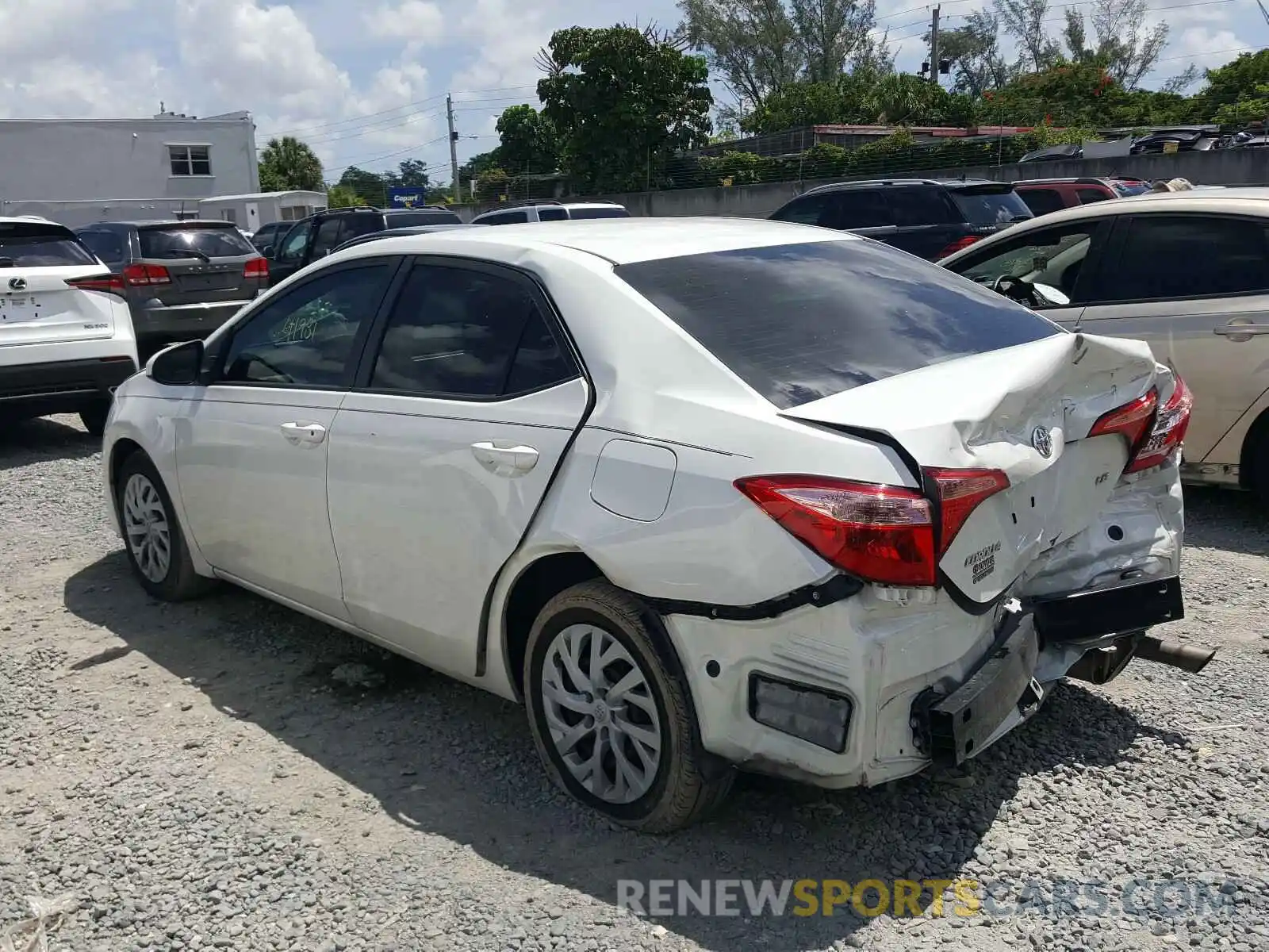 3 Photograph of a damaged car 5YFBURHE2KP867524 TOYOTA COROLLA 2019