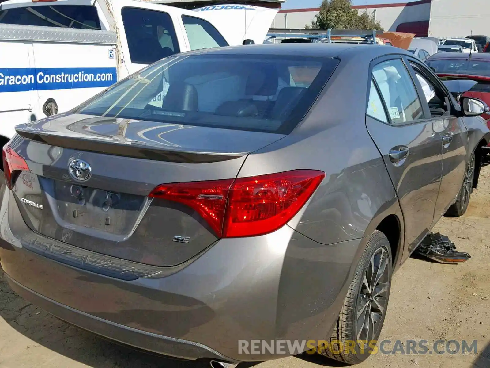 4 Photograph of a damaged car 5YFBURHE2KP868107 TOYOTA COROLLA 2019