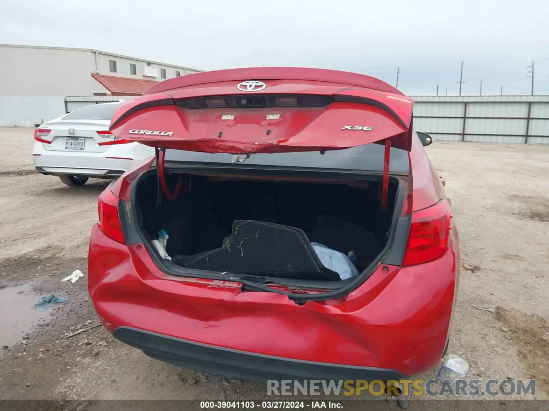 16 Photograph of a damaged car 5YFBURHE2KP869712 TOYOTA COROLLA 2019