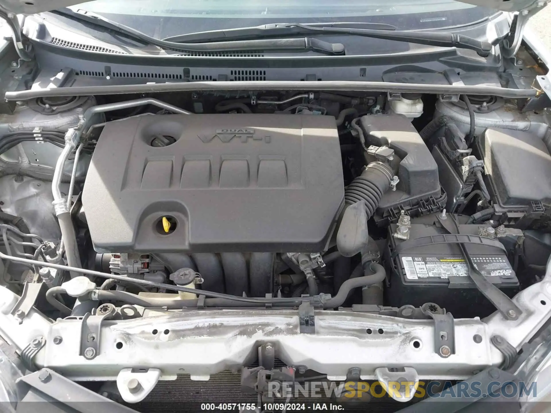 10 Photograph of a damaged car 5YFBURHE2KP869824 TOYOTA COROLLA 2019