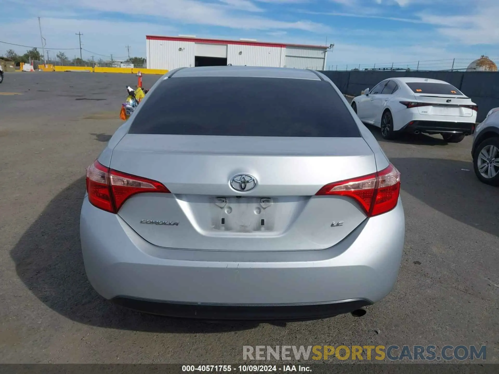 15 Photograph of a damaged car 5YFBURHE2KP869824 TOYOTA COROLLA 2019