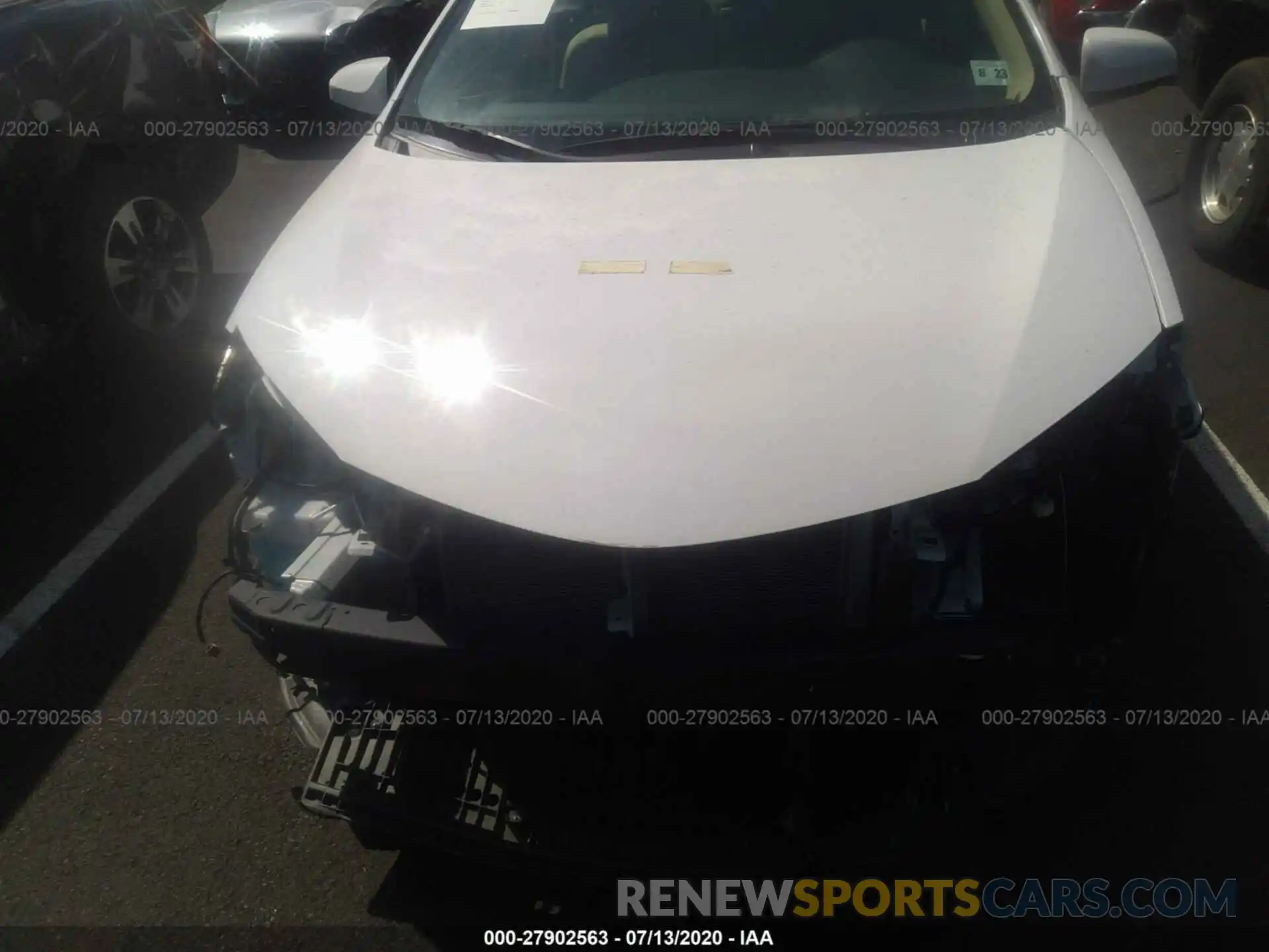 6 Photograph of a damaged car 5YFBURHE2KP870018 TOYOTA COROLLA 2019