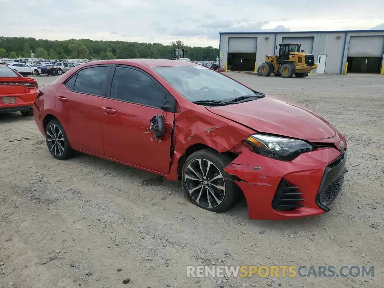 4 Photograph of a damaged car 5YFBURHE2KP870102 TOYOTA COROLLA 2019