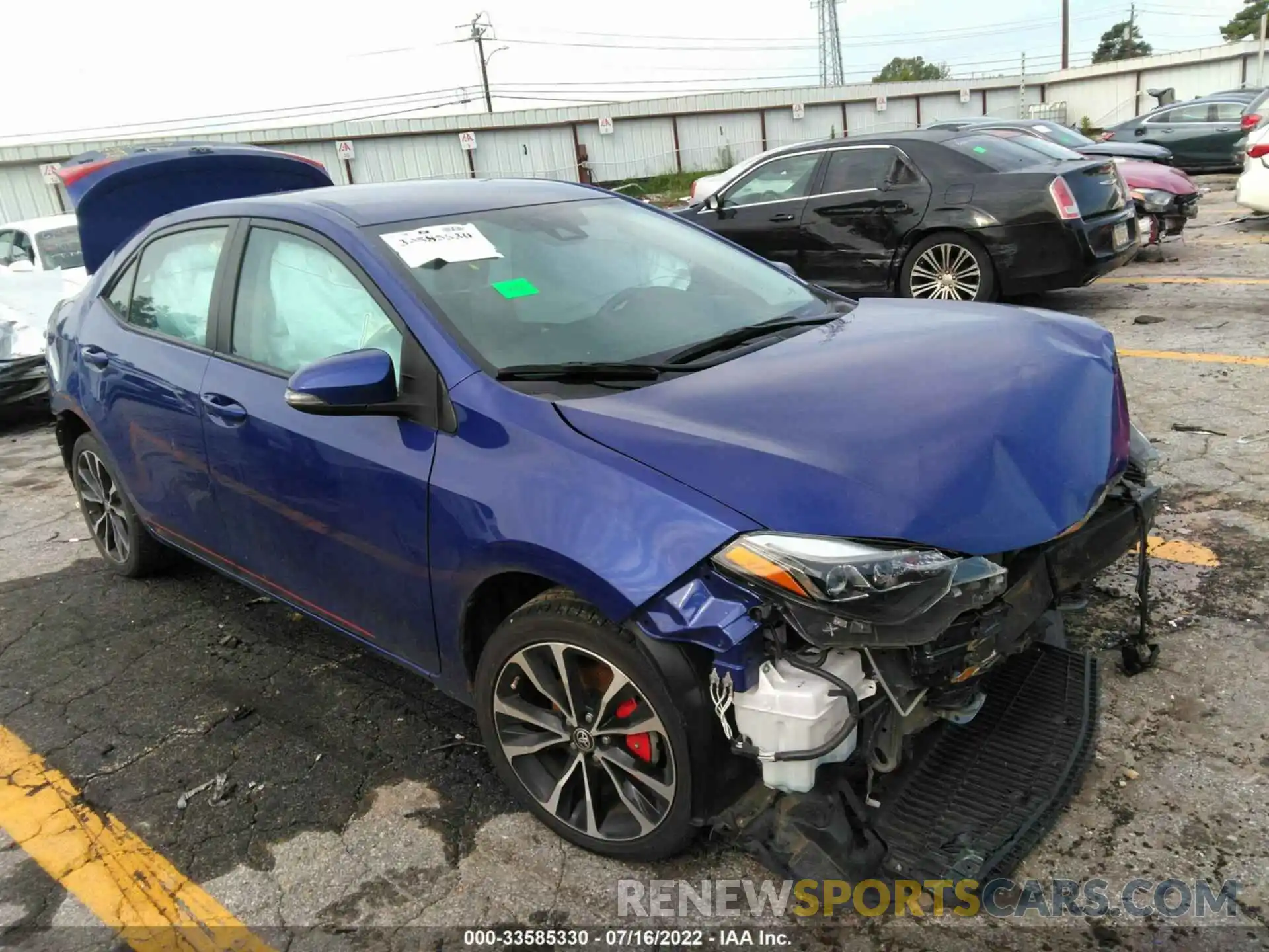 1 Photograph of a damaged car 5YFBURHE2KP873145 TOYOTA COROLLA 2019