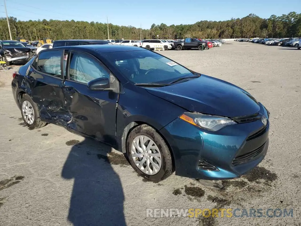 4 Photograph of a damaged car 5YFBURHE2KP873338 TOYOTA COROLLA 2019