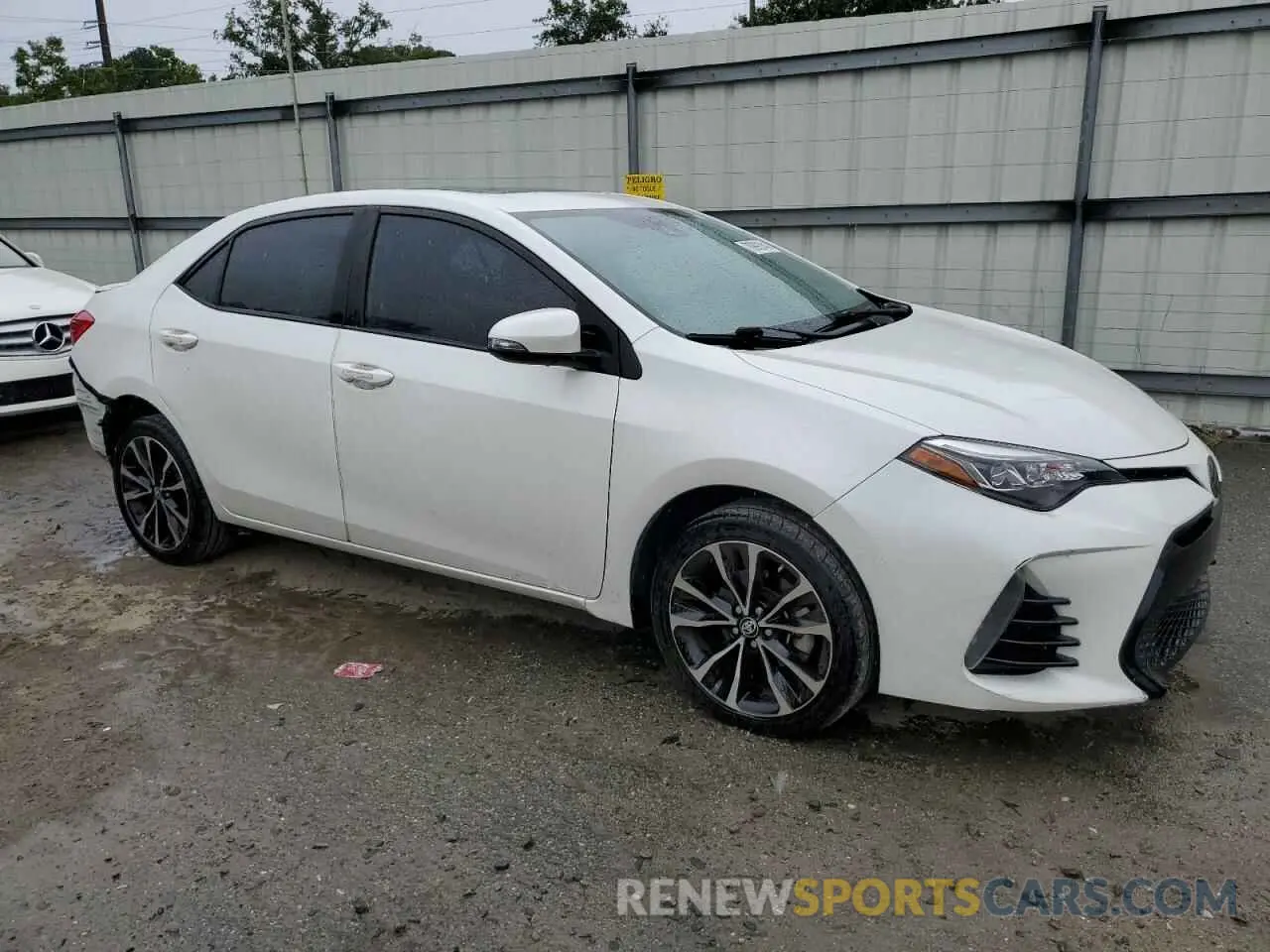 4 Photograph of a damaged car 5YFBURHE2KP873663 TOYOTA COROLLA 2019