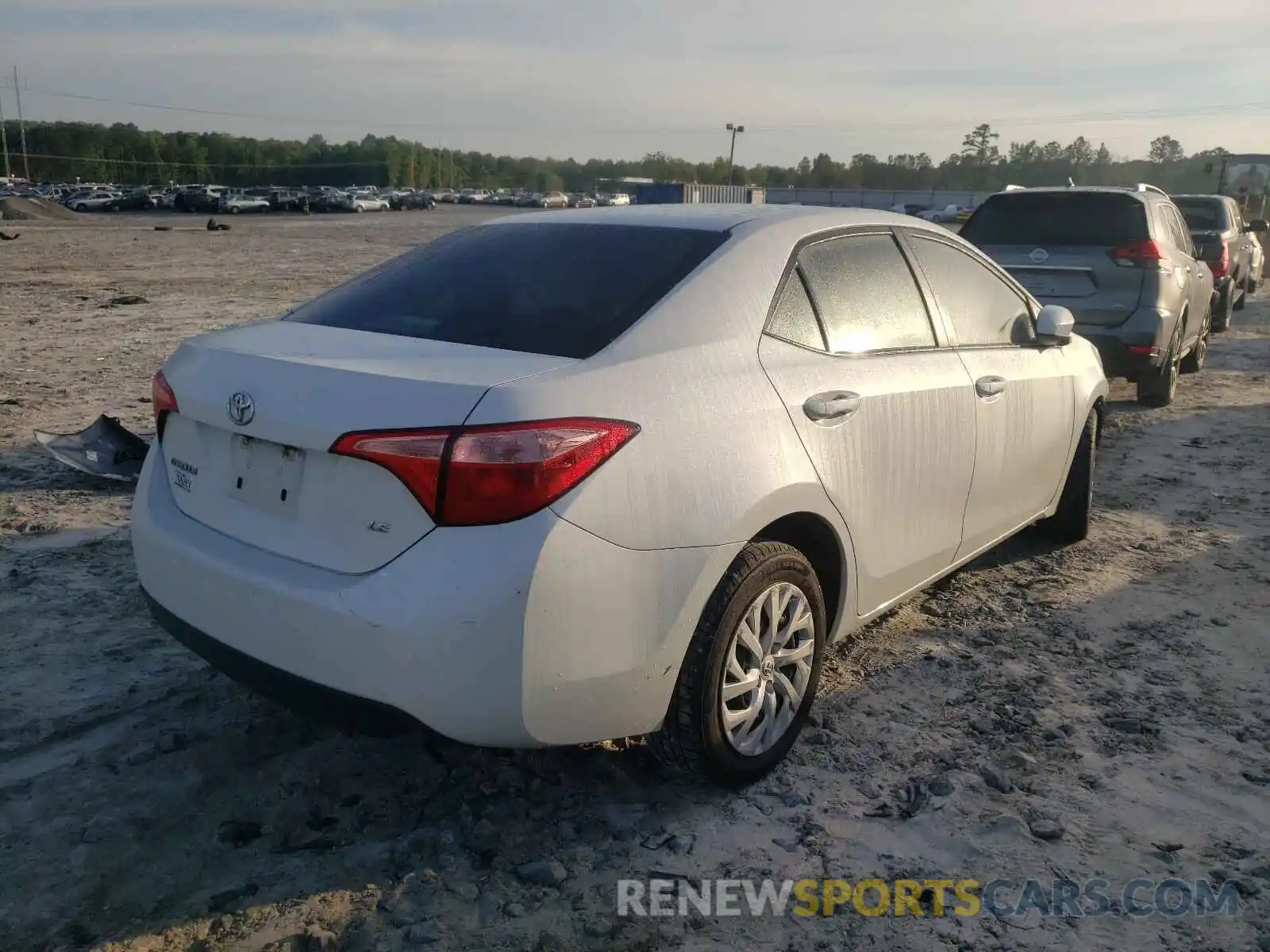 4 Photograph of a damaged car 5YFBURHE2KP873906 TOYOTA COROLLA 2019