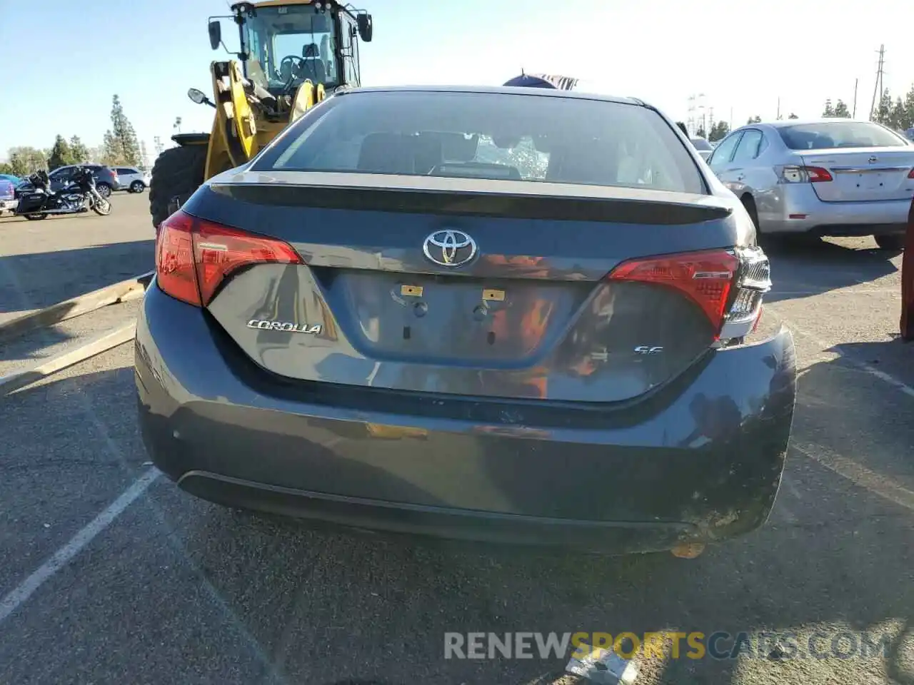 6 Photograph of a damaged car 5YFBURHE2KP874344 TOYOTA COROLLA 2019