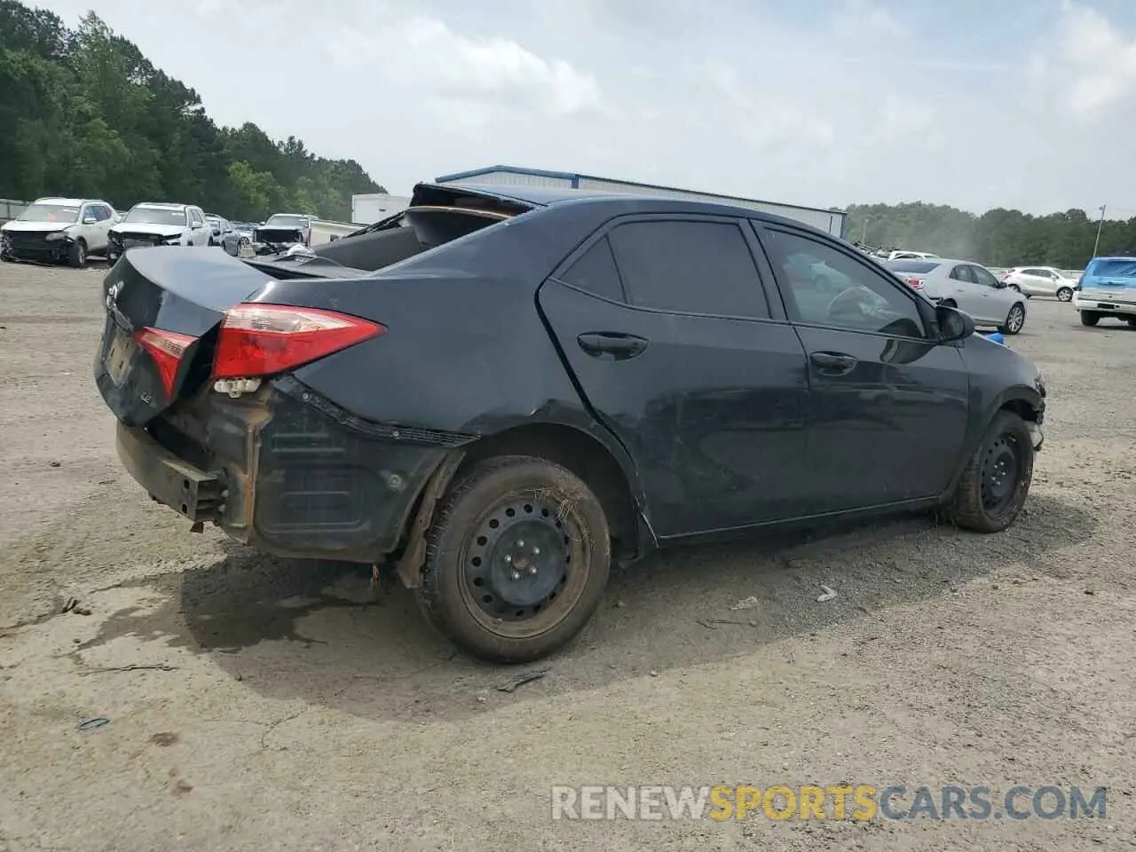 3 Photograph of a damaged car 5YFBURHE2KP874747 TOYOTA COROLLA 2019