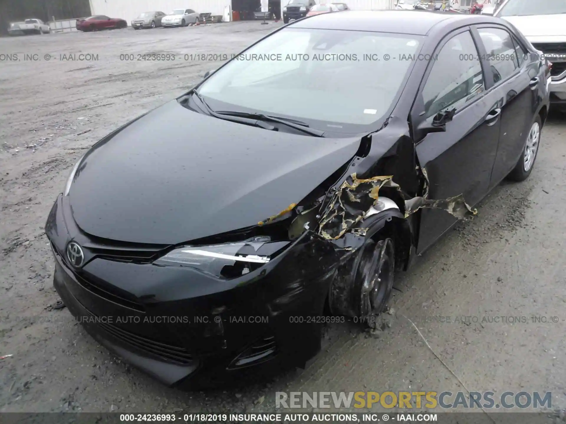 2 Photograph of a damaged car 5YFBURHE2KP875624 TOYOTA COROLLA 2019