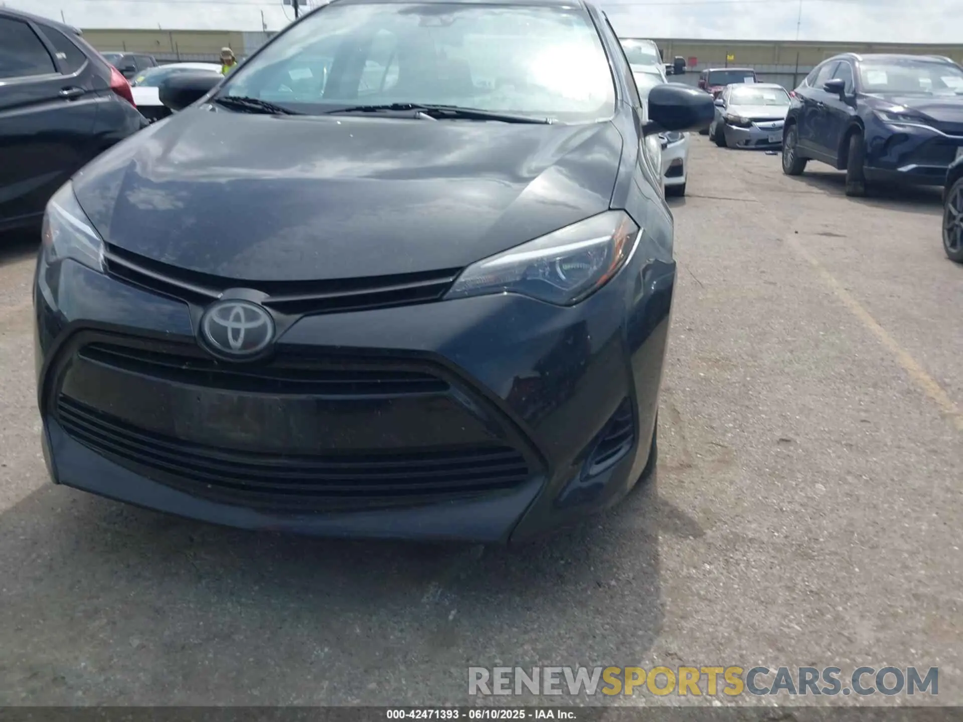 6 Photograph of a damaged car 5YFBURHE2KP875929 TOYOTA COROLLA 2019