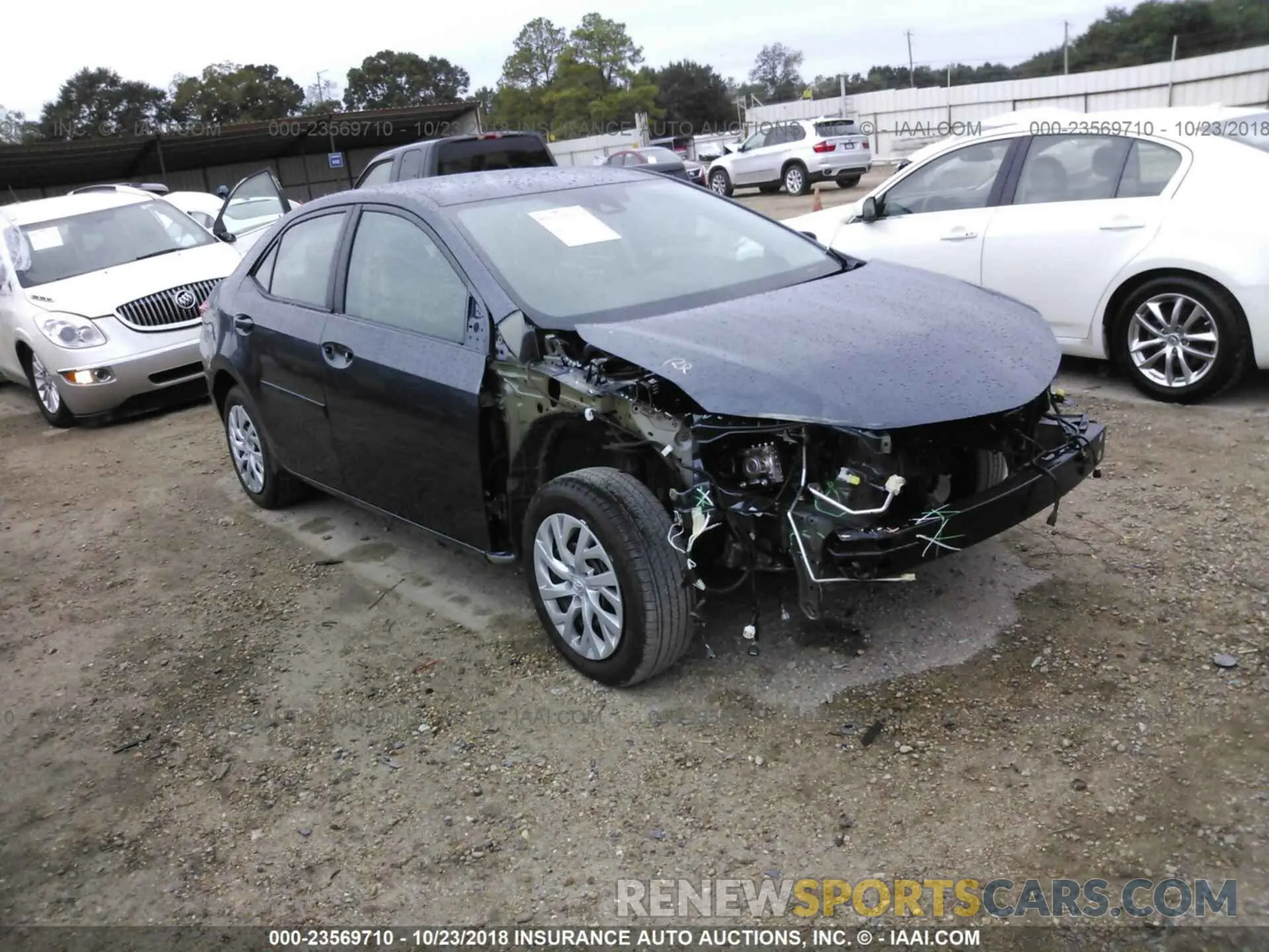 1 Photograph of a damaged car 5YFBURHE2KP876823 TOYOTA COROLLA 2019
