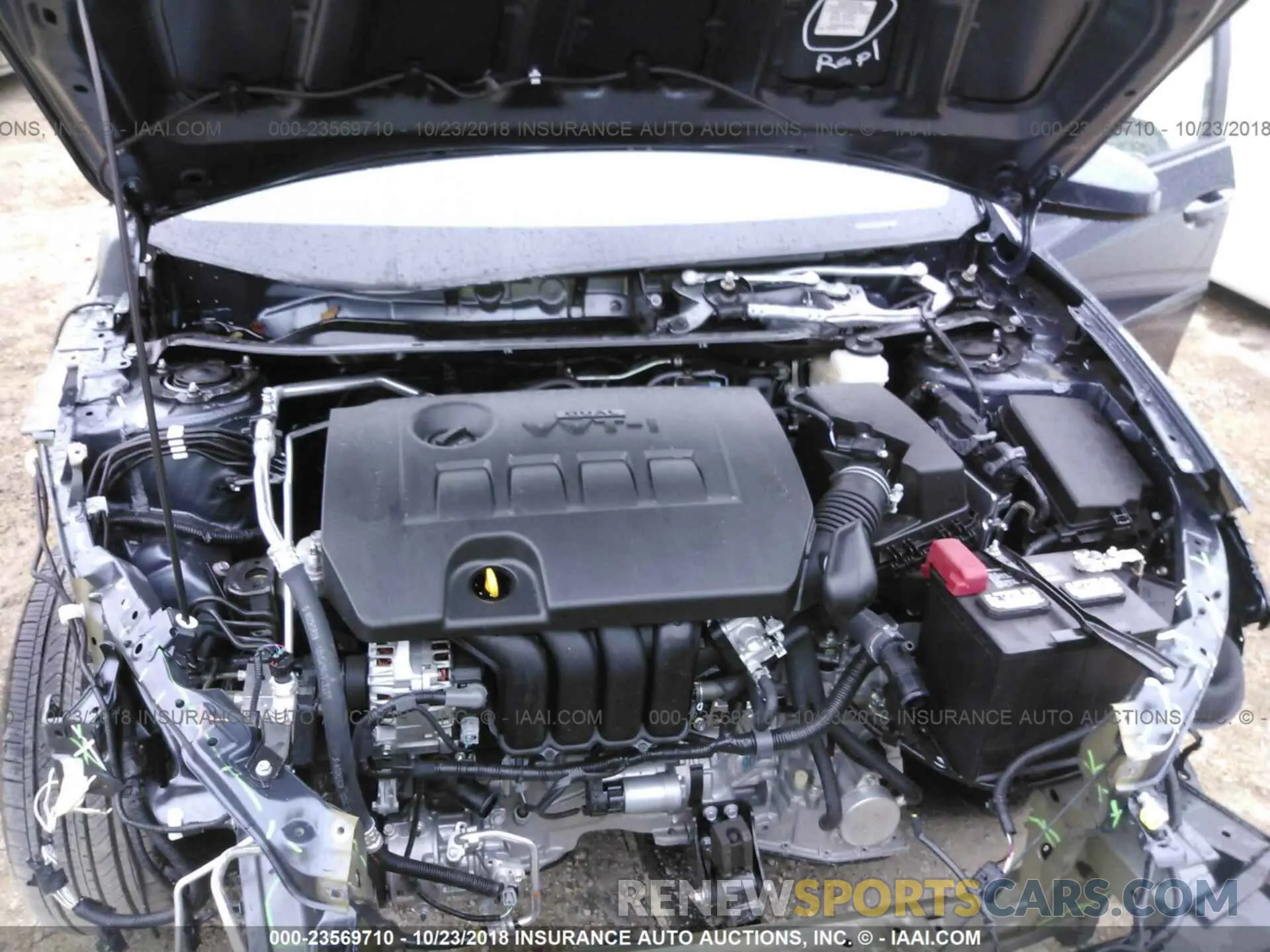 10 Photograph of a damaged car 5YFBURHE2KP876823 TOYOTA COROLLA 2019