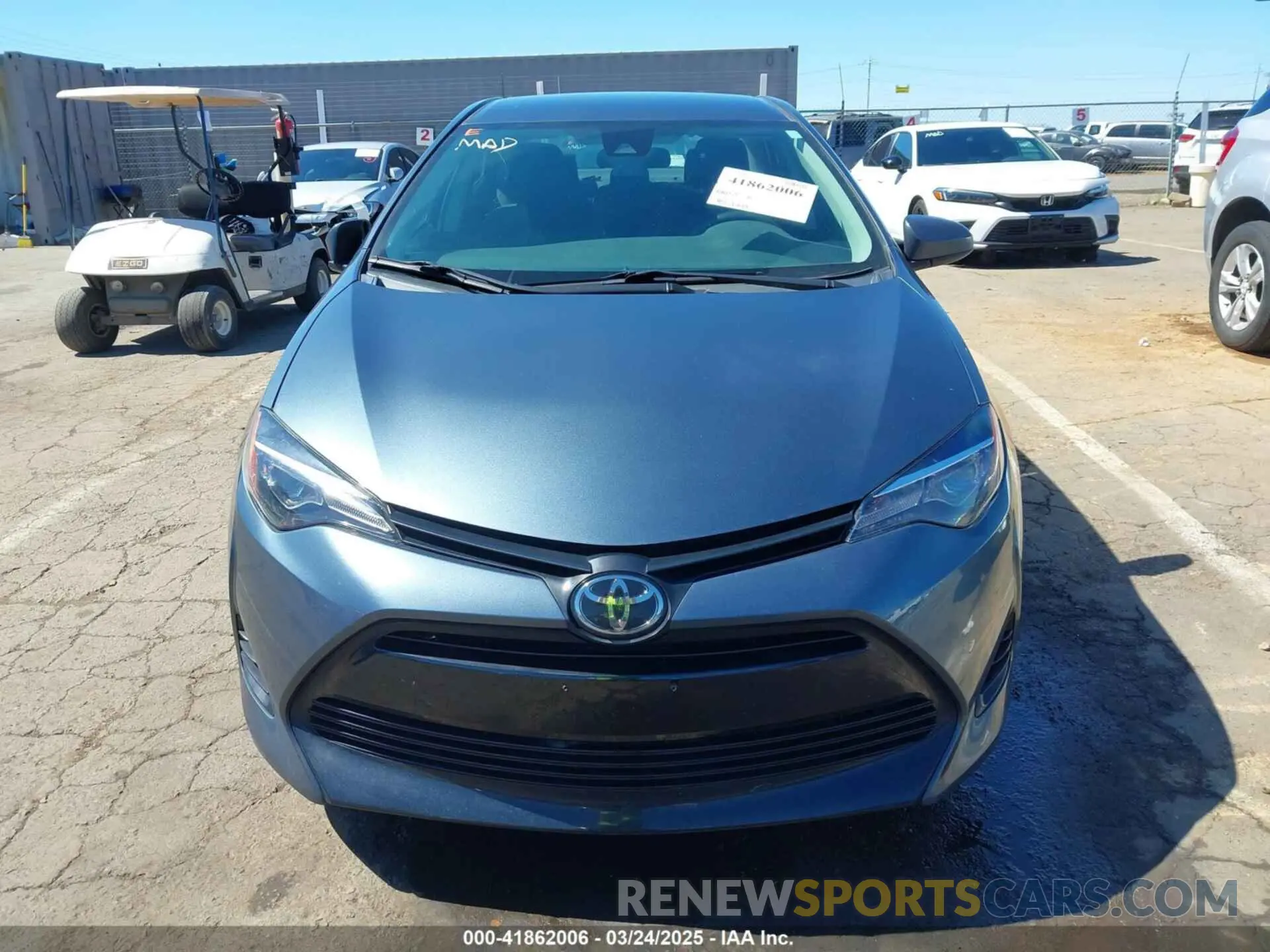 13 Photograph of a damaged car 5YFBURHE2KP877728 TOYOTA COROLLA 2019