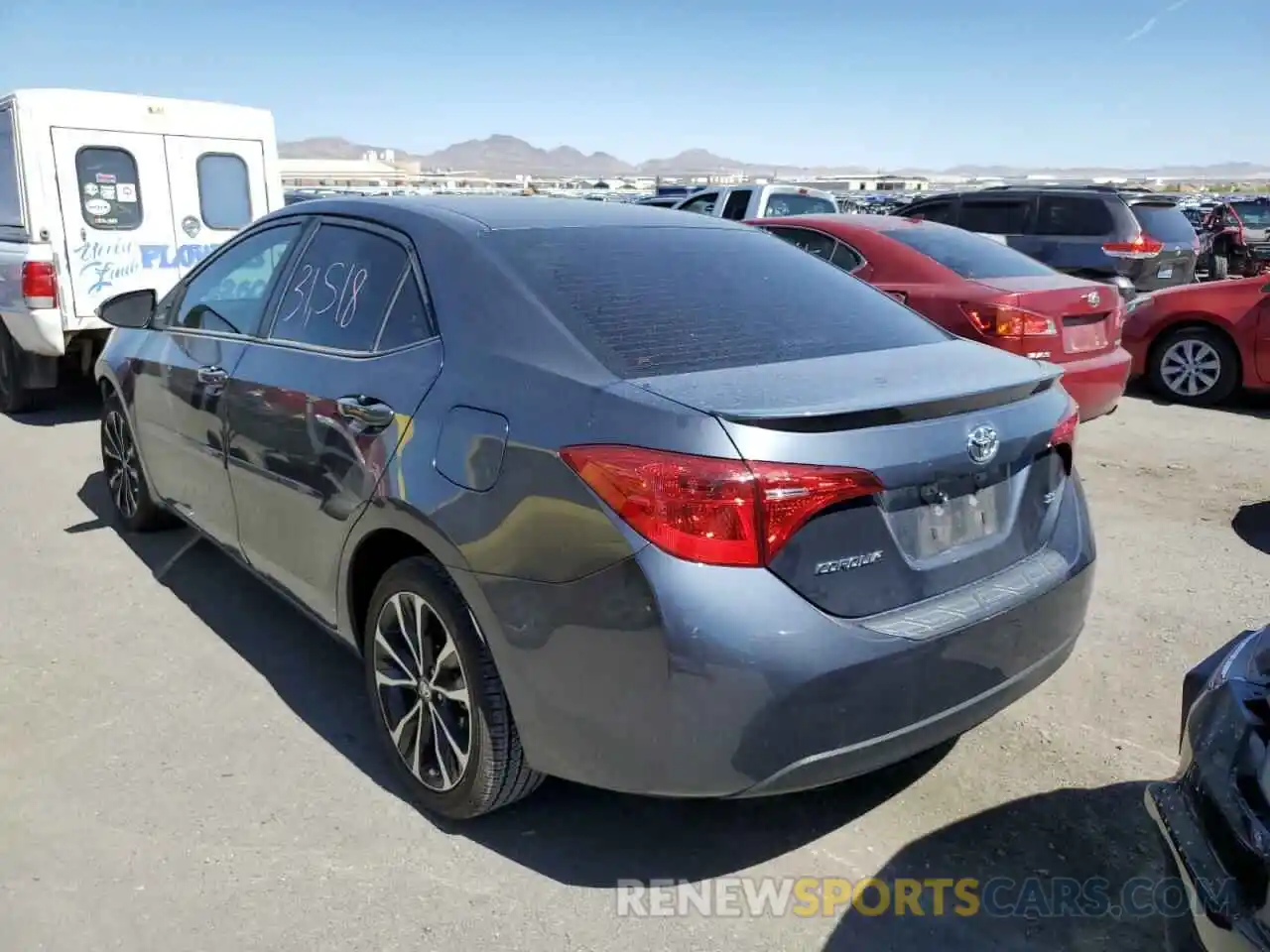 3 Photograph of a damaged car 5YFBURHE2KP878541 TOYOTA COROLLA 2019