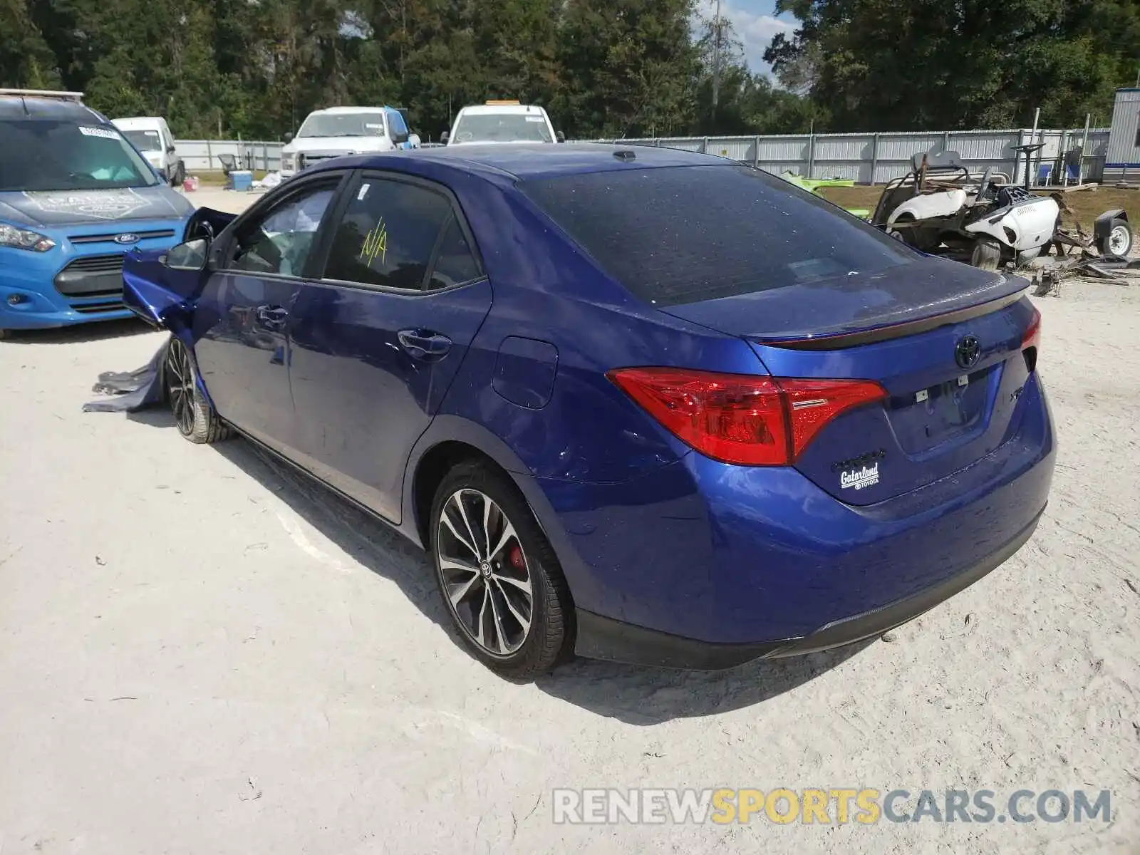 3 Photograph of a damaged car 5YFBURHE2KP880273 TOYOTA COROLLA 2019