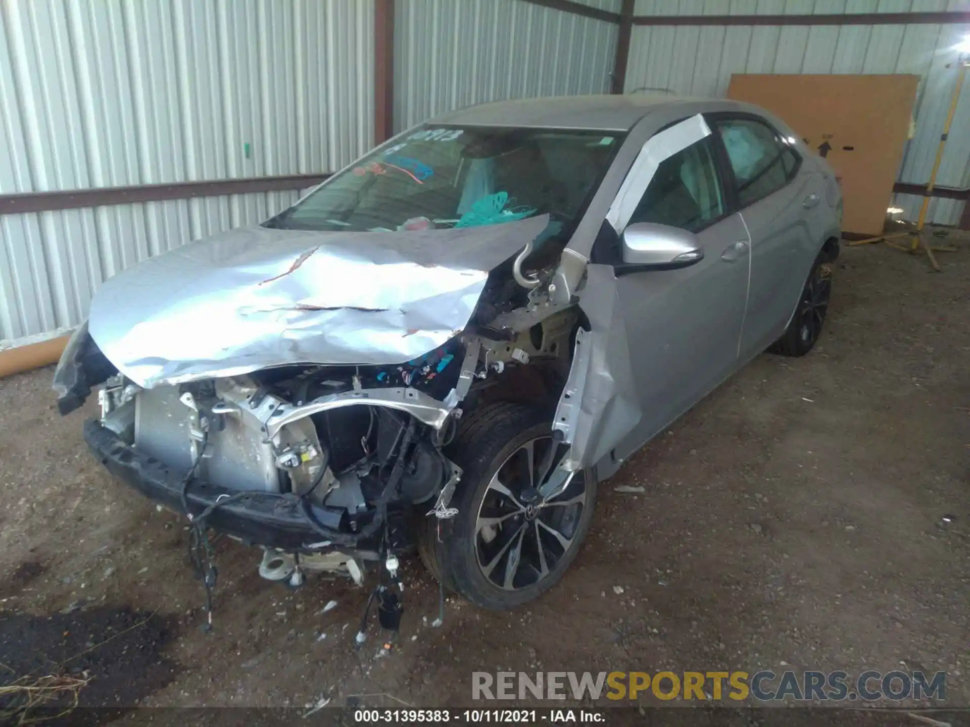 2 Photograph of a damaged car 5YFBURHE2KP880824 TOYOTA COROLLA 2019