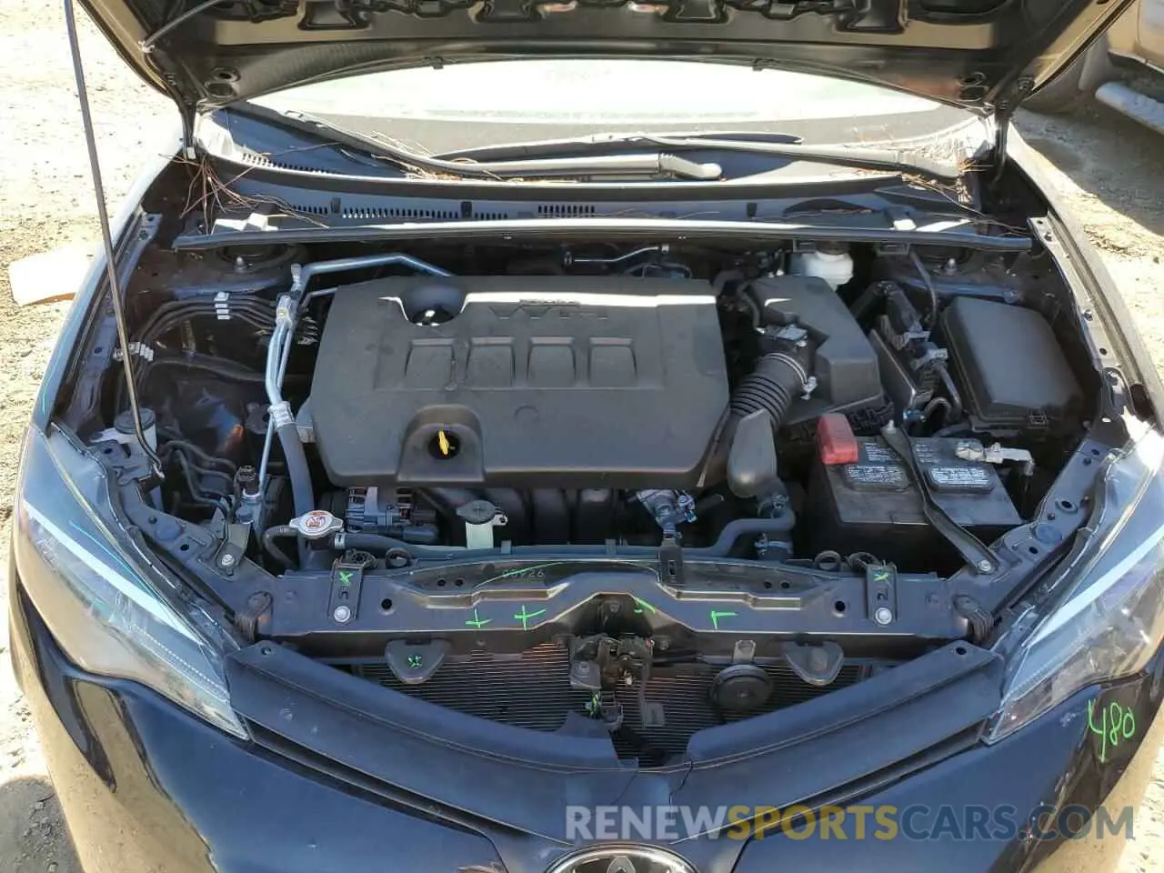 11 Photograph of a damaged car 5YFBURHE2KP881293 TOYOTA COROLLA 2019
