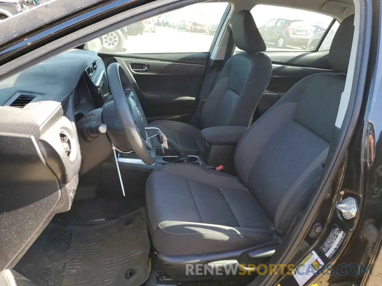 7 Photograph of a damaged car 5YFBURHE2KP881293 TOYOTA COROLLA 2019