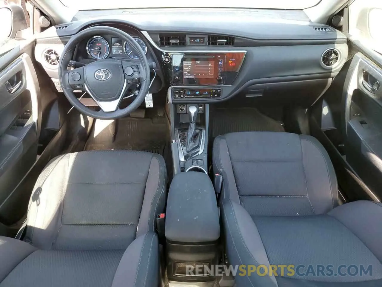 8 Photograph of a damaged car 5YFBURHE2KP881293 TOYOTA COROLLA 2019