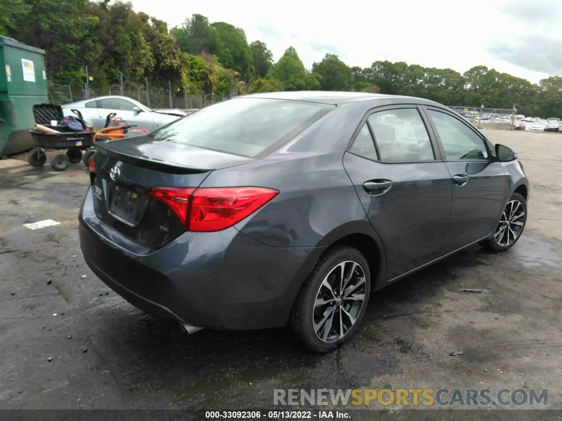 4 Photograph of a damaged car 5YFBURHE2KP881407 TOYOTA COROLLA 2019