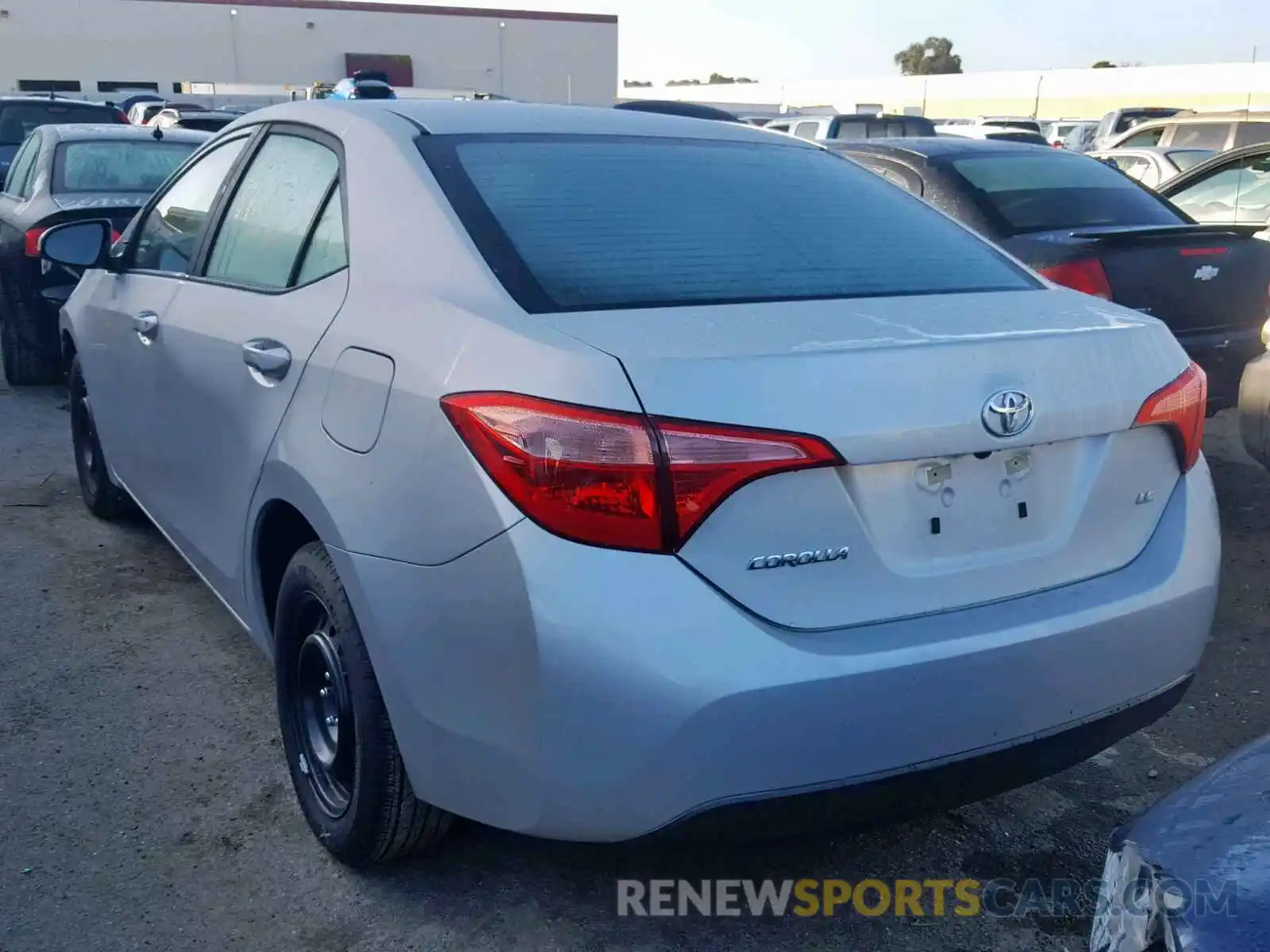 3 Photograph of a damaged car 5YFBURHE2KP886753 TOYOTA COROLLA 2019