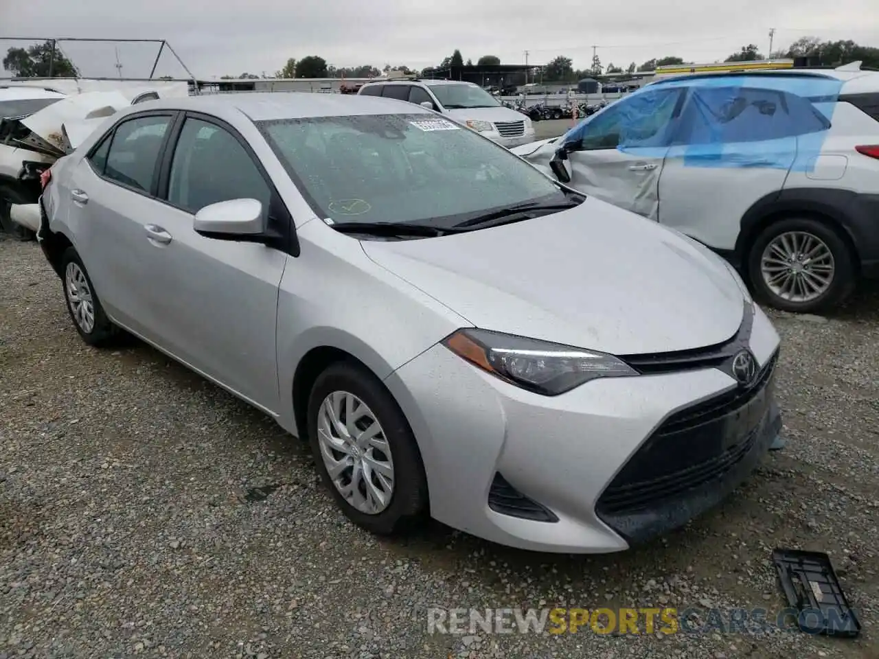 1 Photograph of a damaged car 5YFBURHE2KP889233 TOYOTA COROLLA 2019